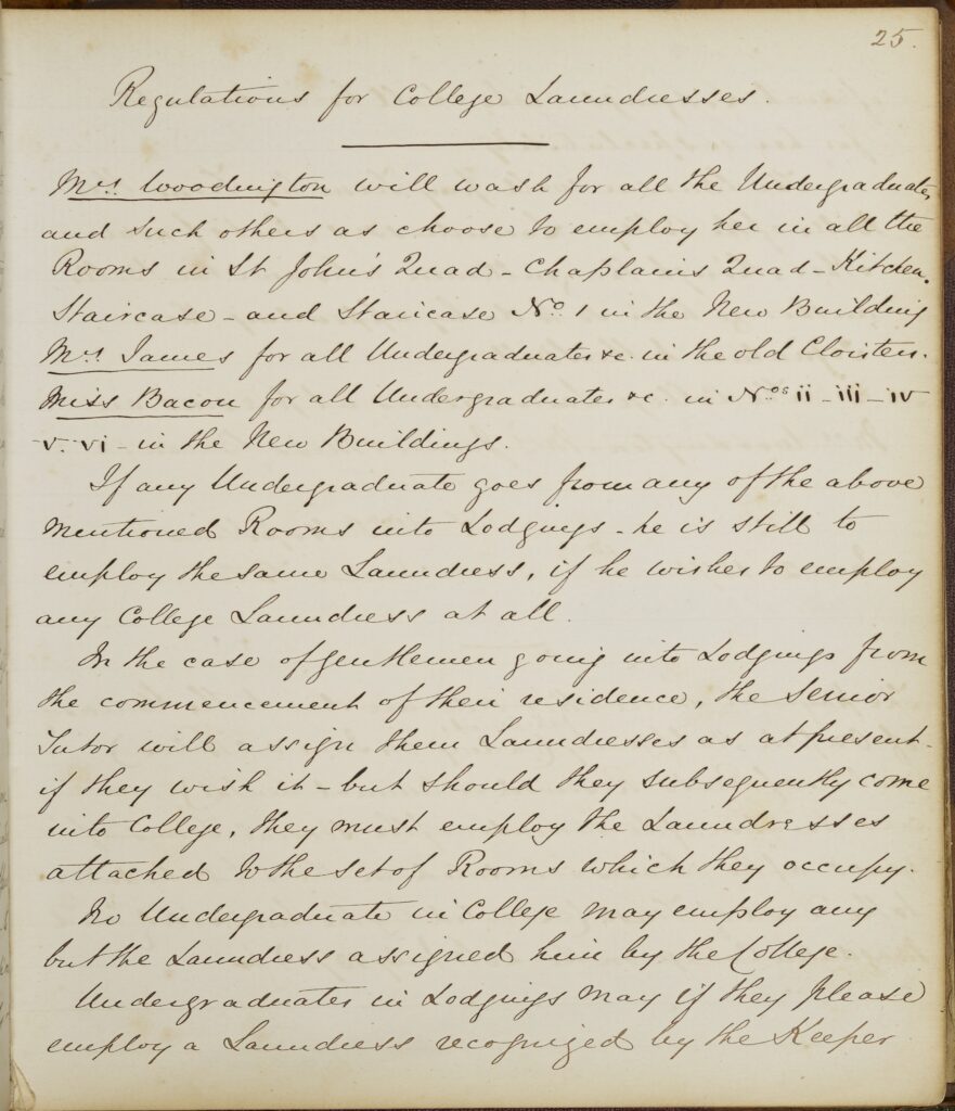 Magdalen College Archives, CP/2/63