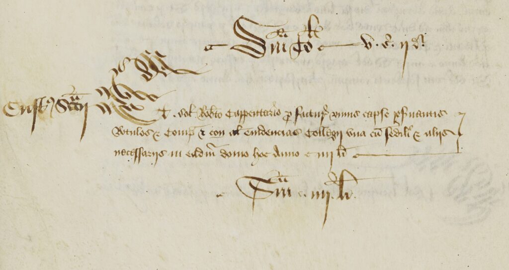 Magdalen College Archives, LCE/1(iv), fol. 76v