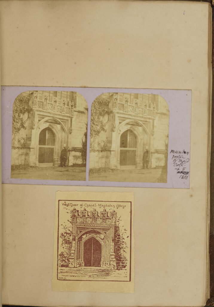 Magdalen College Archives, MS/827(ii)