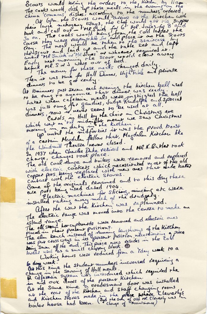 Magdalen College Archives, P/153/MS1/1