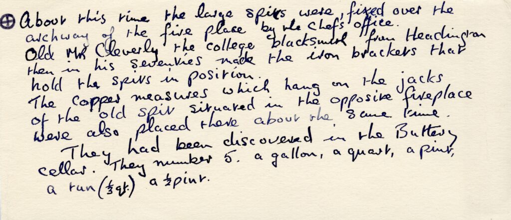 Magdalen College Archives, P/153/MS1/1